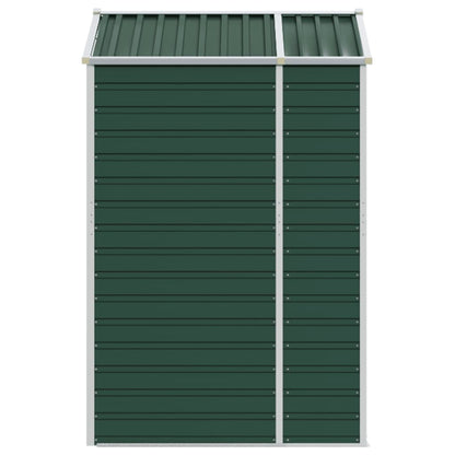 Light Grey Galvanised Steel Garden Shed for Stylish and Durable