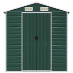 Elegance: Brown Galvanised Steel Garden Shed for Stylish and Durable