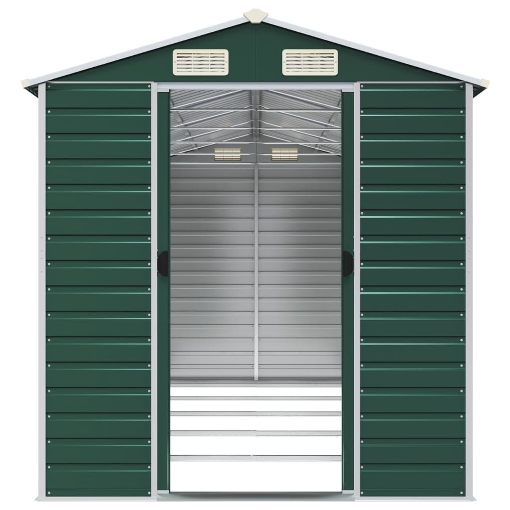 Galvanised Steel Garden Shed for Stylish and Durable Outdoor Storage