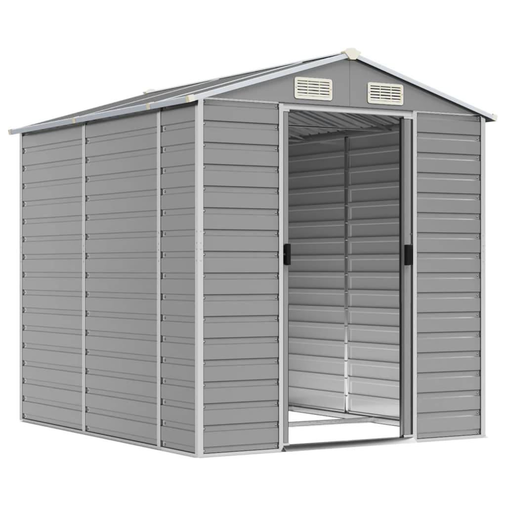 Garden Shed Green  Galvanised Steel