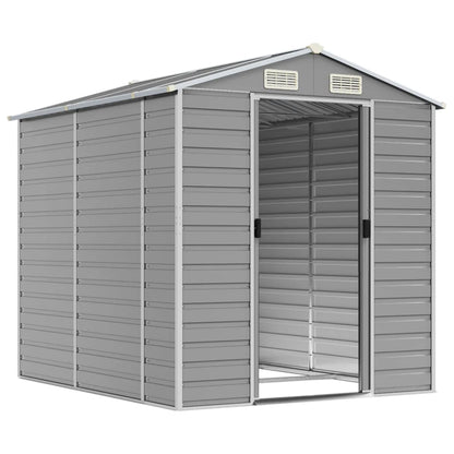 Garden Shed Green  Galvanised Steel