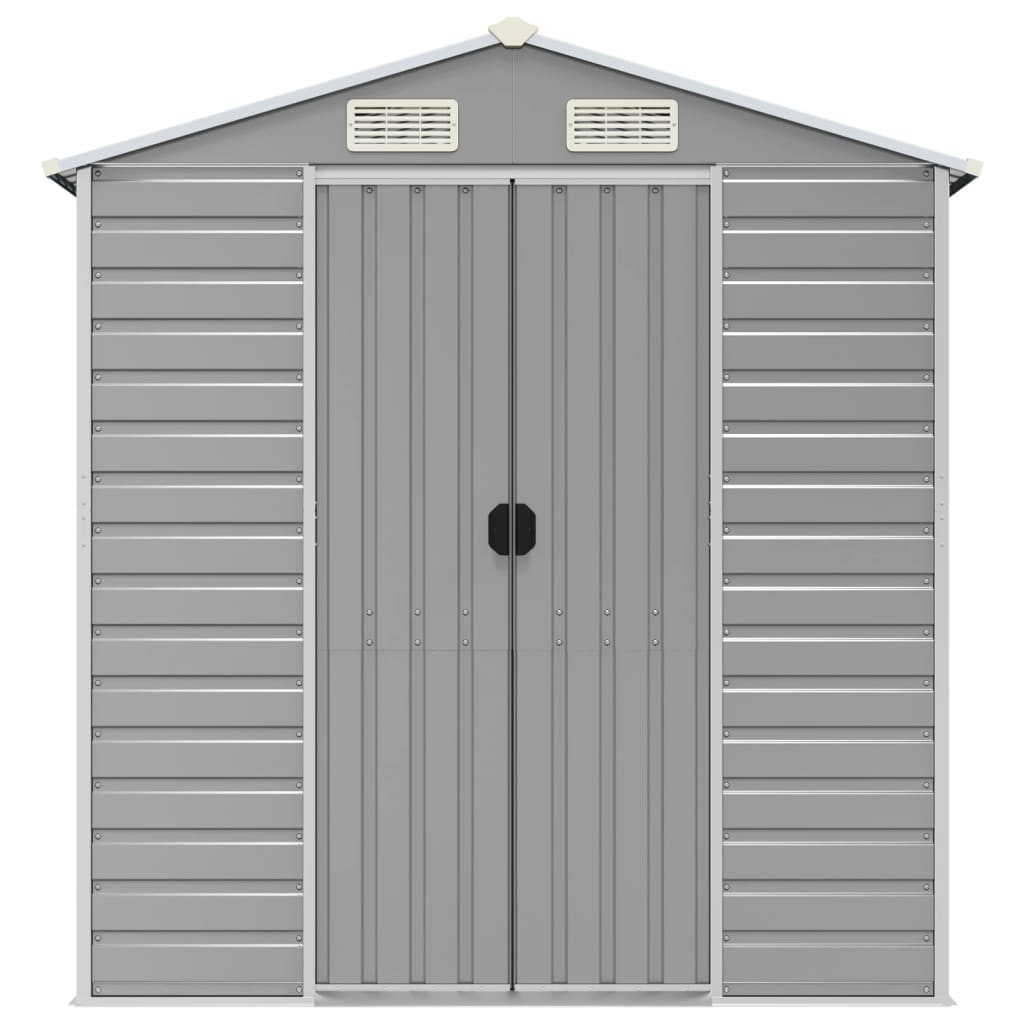 Garden Shed Green  Galvanised Steel