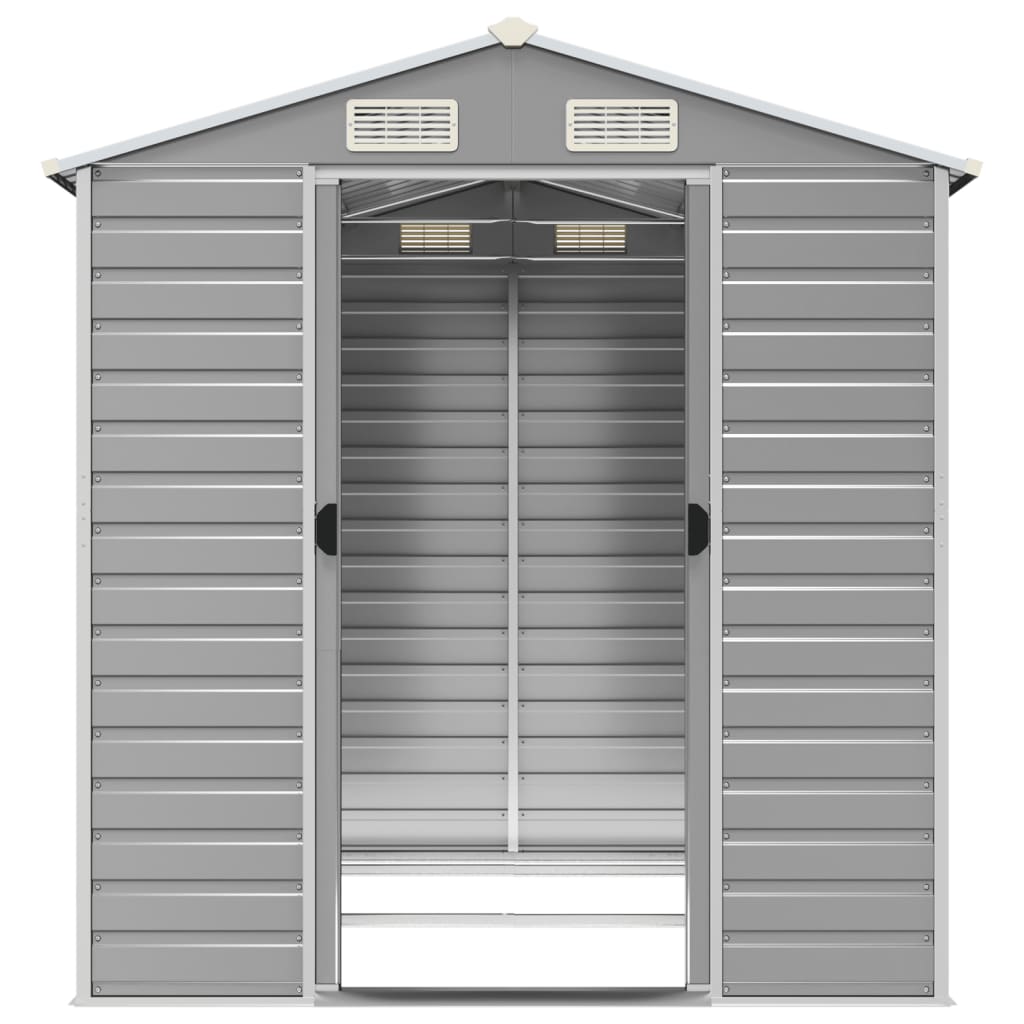 Garden Shed Green  Galvanised Steel