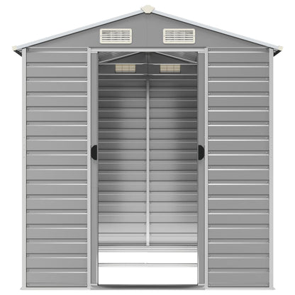 Garden Shed Green  Galvanised Steel