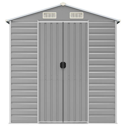 Light Grey arden Shed Galvanised Steel