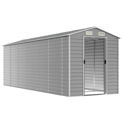 Light Grey arden Shed Galvanised Steel