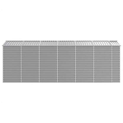 Light Grey arden Shed Galvanised Steel