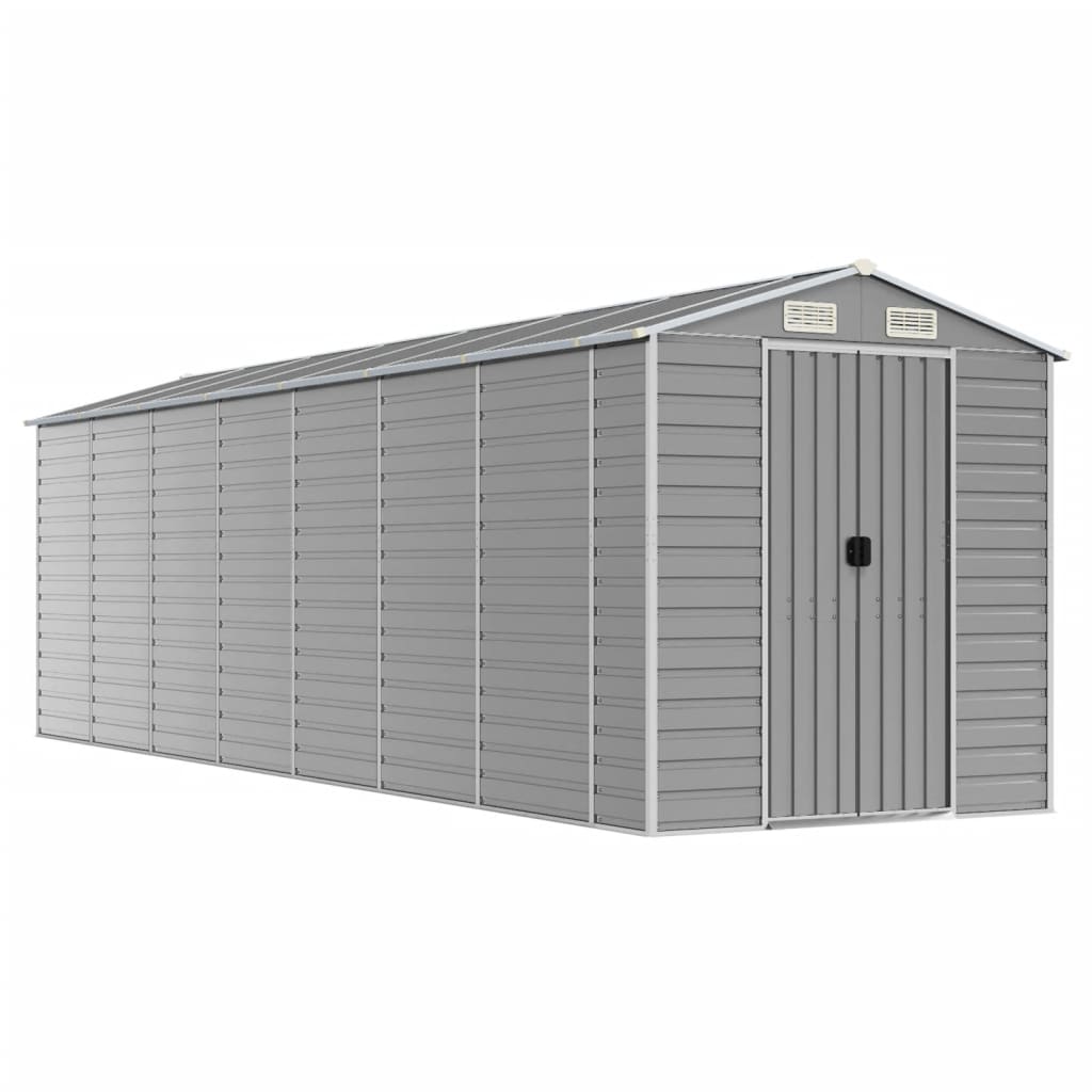 Light Grey arden Shed Galvanised Steel