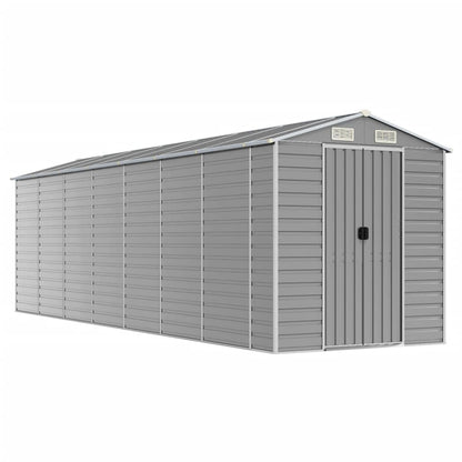 Light Grey arden Shed Galvanised Steel