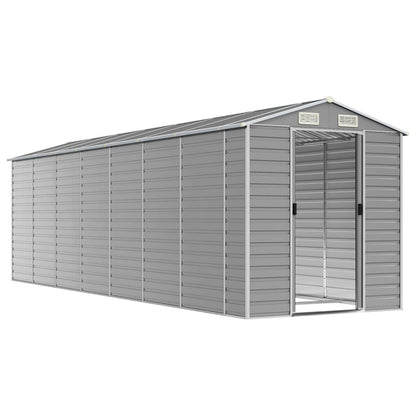 Light Grey arden Shed Galvanised Steel