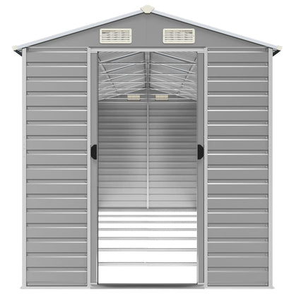 Light Grey arden Shed Galvanised Steel