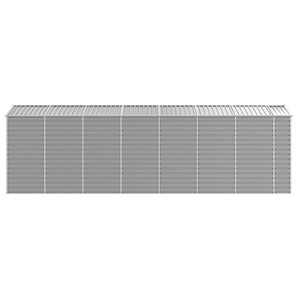 Light Grey arden Shed Galvanised Steel