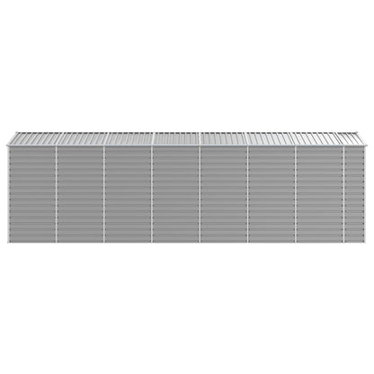 Light Grey arden Shed Galvanised Steel