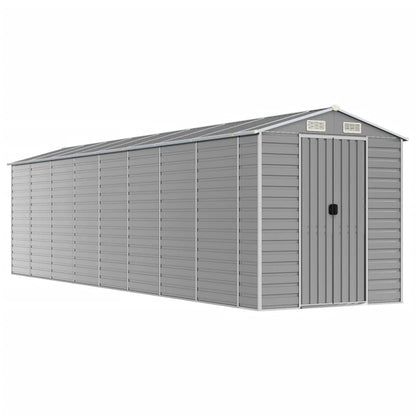 Light Grey arden Shed Galvanised Steel