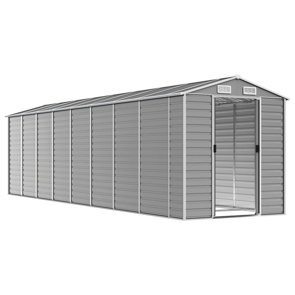 Light Grey arden Shed Galvanised Steel