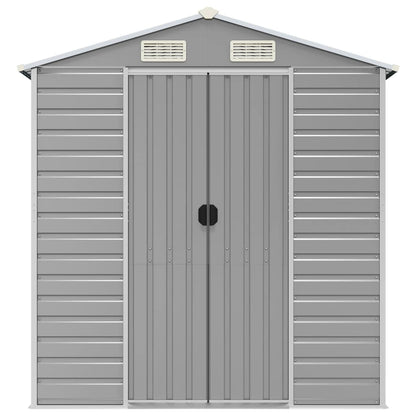 Light Grey arden Shed Galvanised Steel