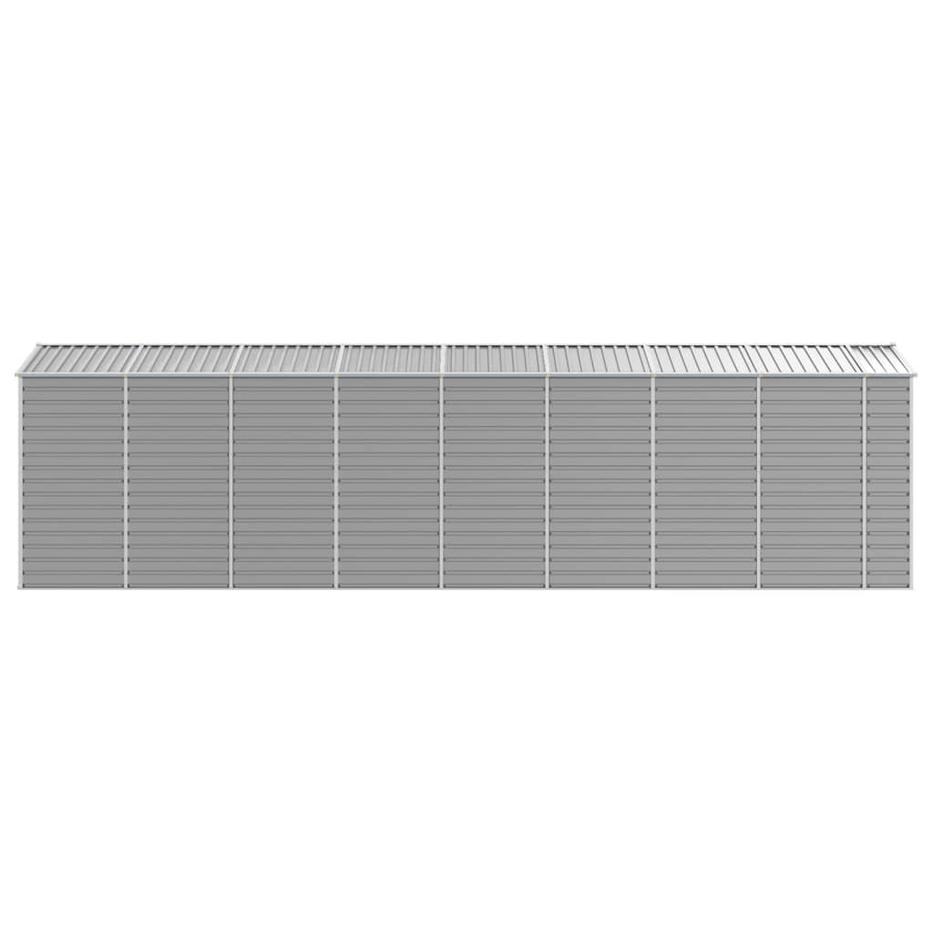 Light Grey arden Shed Galvanised Steel