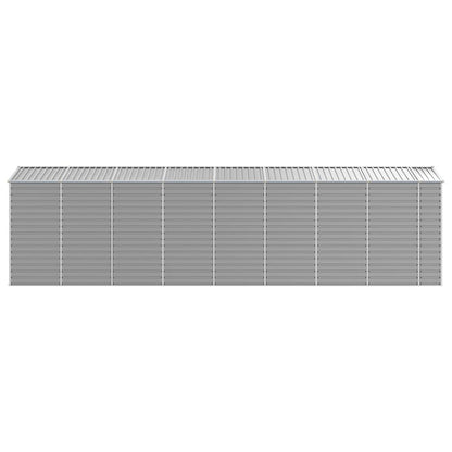 Light Grey arden Shed Galvanised Steel