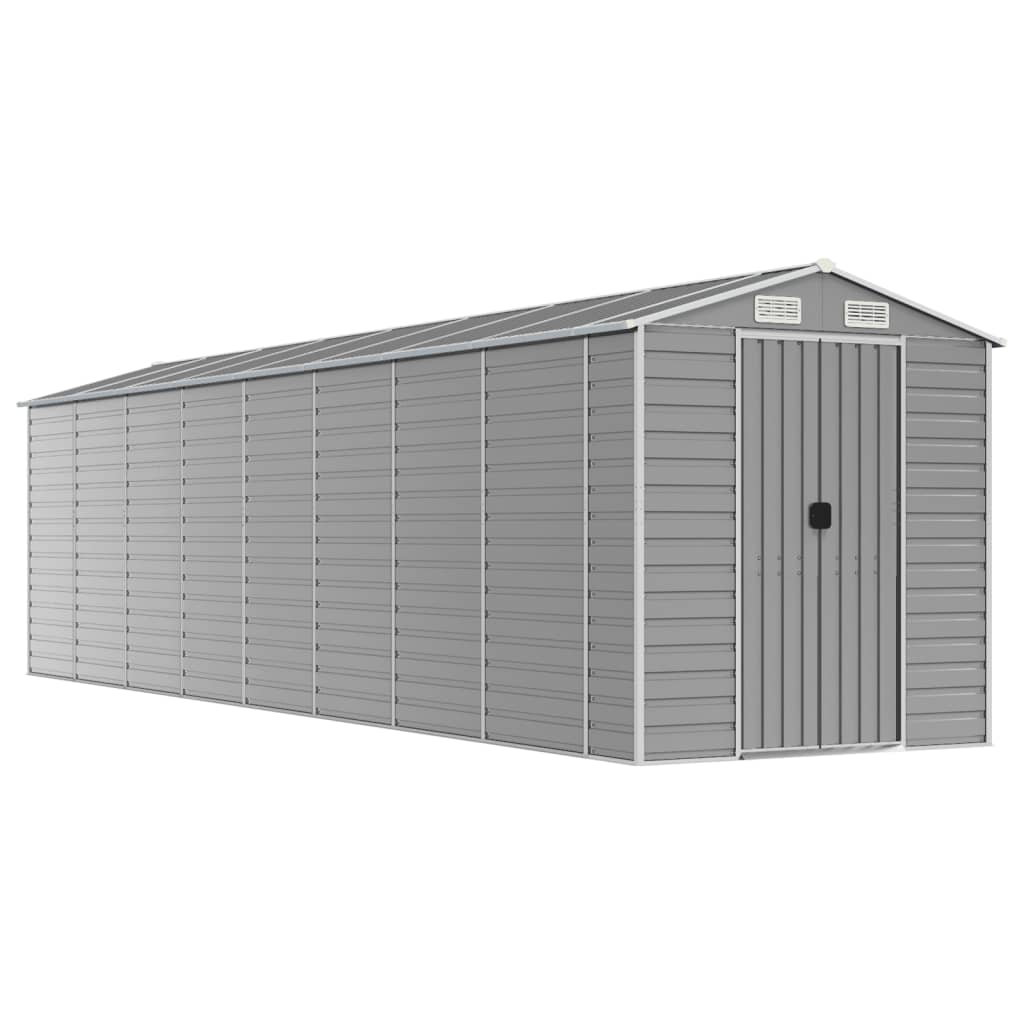 Light Grey arden Shed Galvanised Steel
