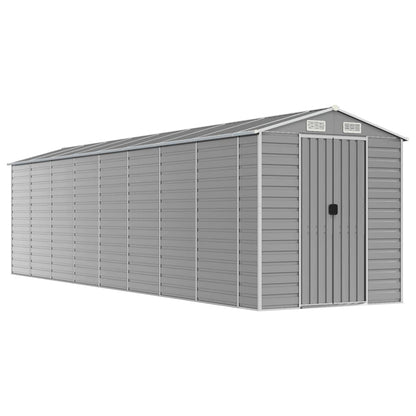 Light Grey arden Shed Galvanised Steel