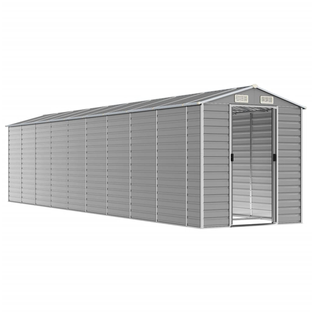Light Grey arden Shed Galvanised Steel