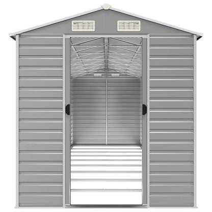 Light Grey arden Shed Galvanised Steel
