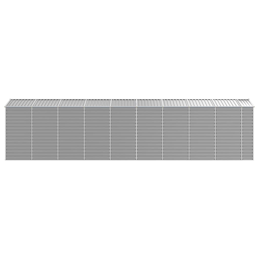 Light Grey arden Shed Galvanised Steel