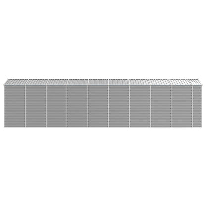 Light Grey arden Shed Galvanised Steel