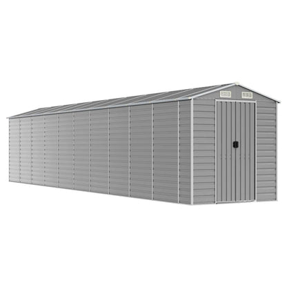 Light Grey arden Shed Galvanised Steel