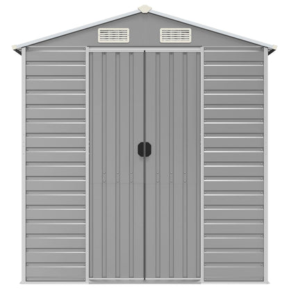 Light Grey arden Shed Galvanised Steel