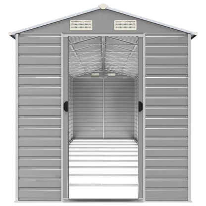 Light Grey arden Shed Galvanised Steel
