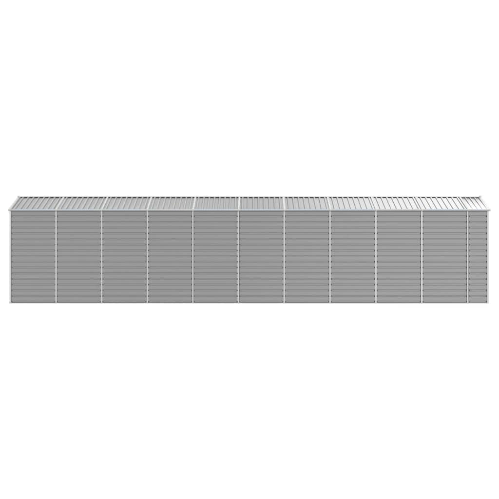 Light Grey arden Shed Galvanised Steel