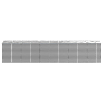 Light Grey arden Shed Galvanised Steel
