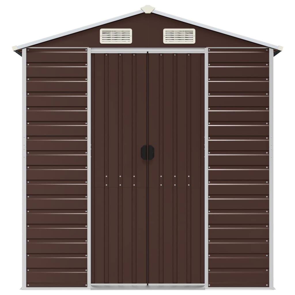 Garden Shed Green  Galvanised Steel