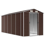 Galvanised Steel Garden Shed for Stylish and Durable Outdoor Storage