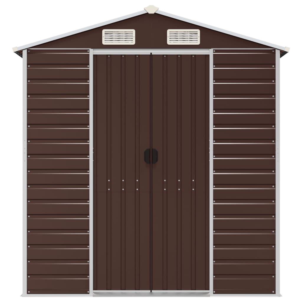 Galvanised Steel Garden Shed for Stylish and Durable Outdoor Storage