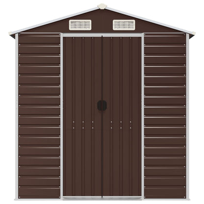 Galvanised Steel Garden Shed for Stylish and Durable Outdoor Storage