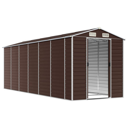 Light Grey arden Shed Galvanised Steel