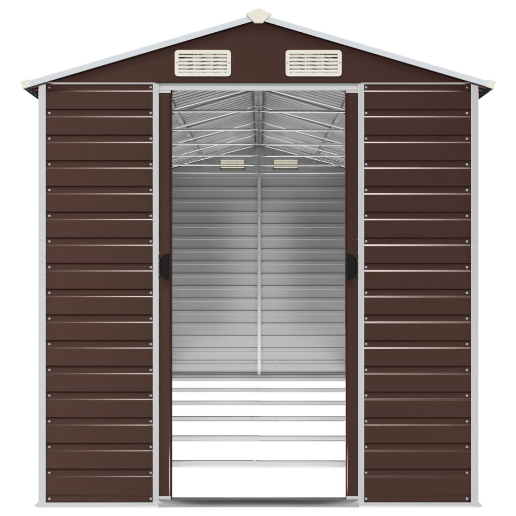 Light Grey arden Shed Galvanised Steel