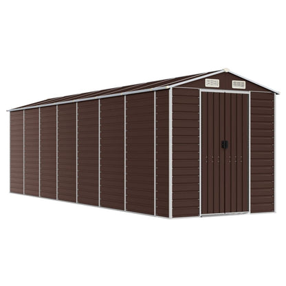 Light Grey arden Shed Galvanised Steel