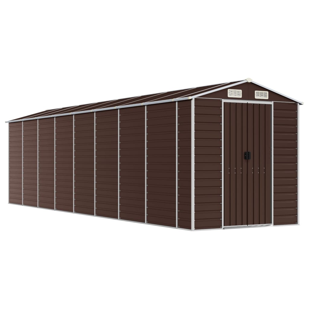 Light Grey arden Shed Galvanised Steel