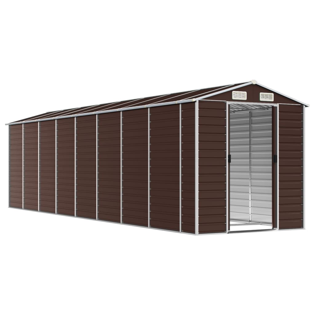 Light Grey arden Shed Galvanised Steel