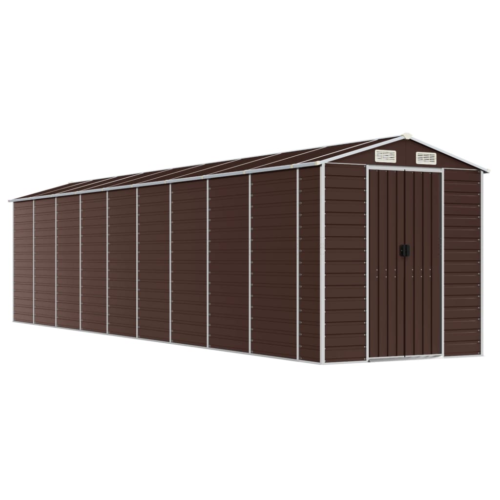 Light Grey arden Shed Galvanised Steel