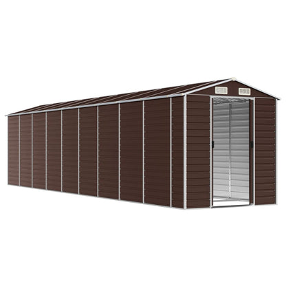 Light Grey arden Shed Galvanised Steel
