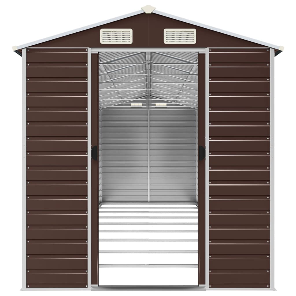 Light Grey arden Shed Galvanised Steel