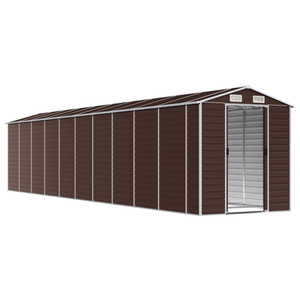 Light Grey arden Shed Galvanised Steel