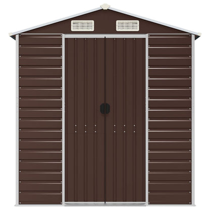 Light Grey arden Shed Galvanised Steel