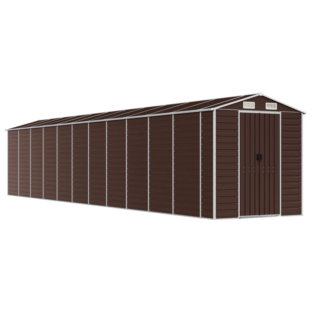 Light Grey arden Shed Galvanised Steel