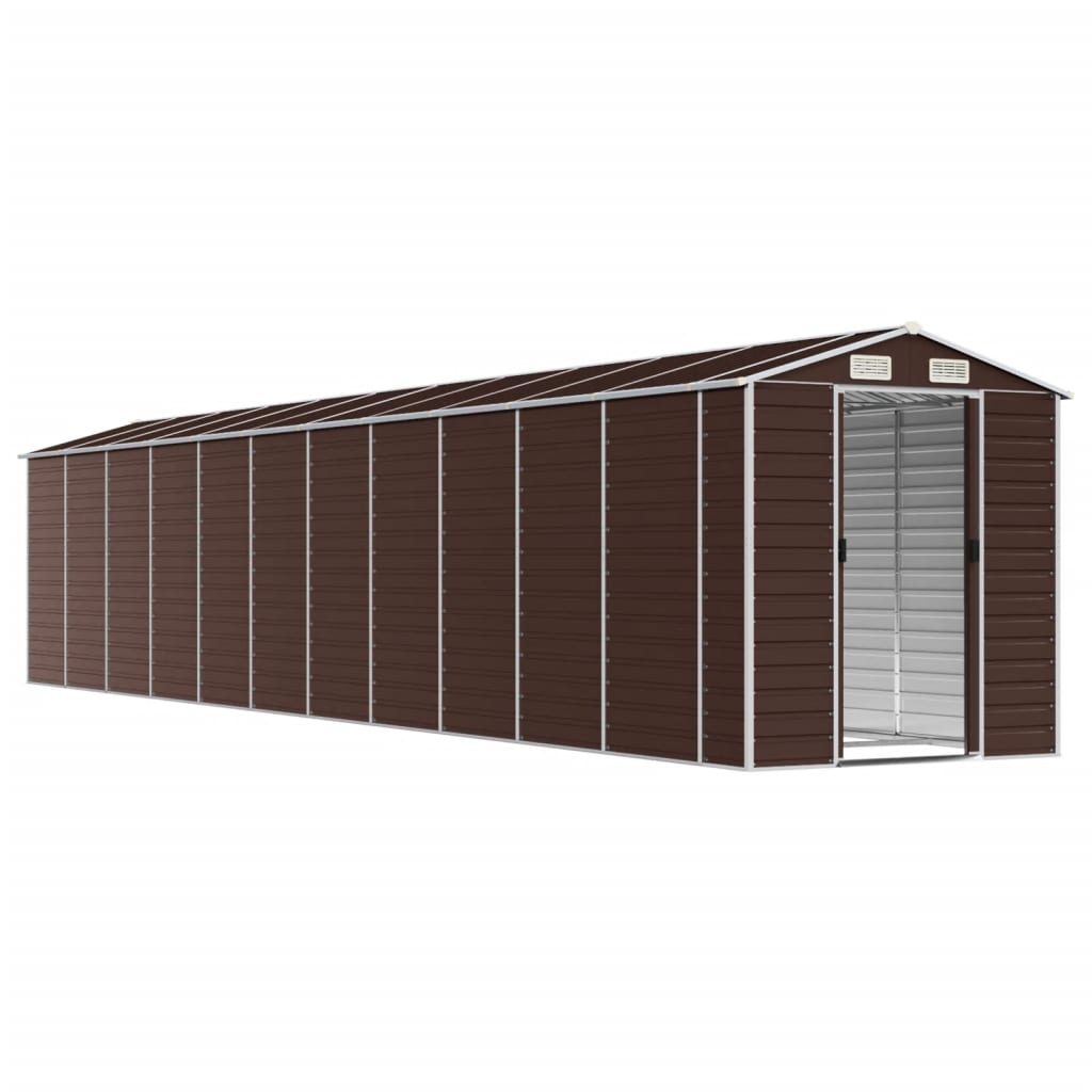 Light Grey arden Shed Galvanised Steel