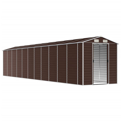 Light Grey arden Shed Galvanised Steel